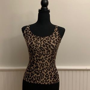 Dolce & Gabbana “underwear” leopard tank XS